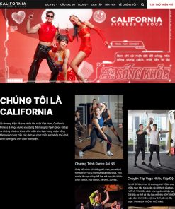 Theme WordPress trung tâm thể hình – phòng tập gym 04