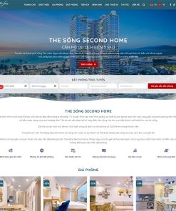 Theme WordPress giới thiệu homestay