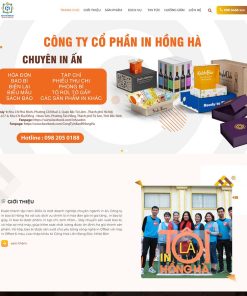 Theme WordPress công ty in ấn 07