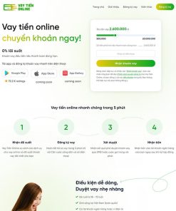 Theme WordPress dịch vụ vay tiền 03