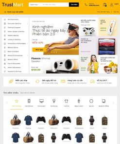 Theme WordPress Elementor bán đồ công nghệ 06