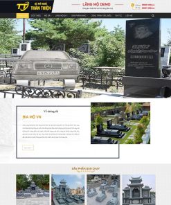 Theme WordPress cơ sở đá mỹ nghệ 02