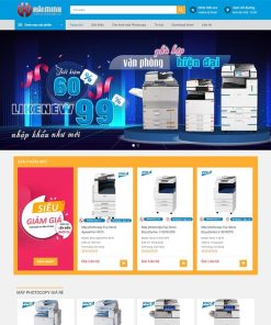 Theme WordPress bán và cho thuê máy Photocopy 02